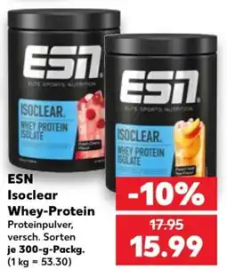 Kaufland ESN Isoclear Whey-Protein Angebot
