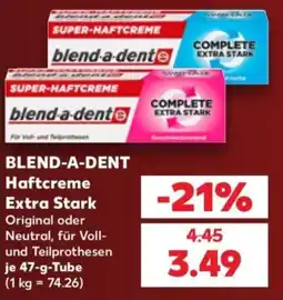 Kaufland BLEND-A-DENT Haftcreme Extra Stark Angebot