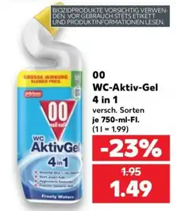 Kaufland WC-Aktiv-Gel Angebot