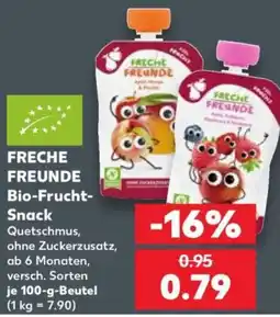 Kaufland FRECHE FREUNDE Bio-Frucht-Snack Angebot