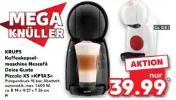 Kaufland KRUPS Kaffeekapselmaschine Nescafé Dolce Gusto Piccolo XS Angebot