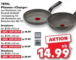 Kaufland TEFAL Pfannen Change Angebot