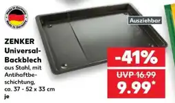 Kaufland ZENKER Universal-Backblech Angebot