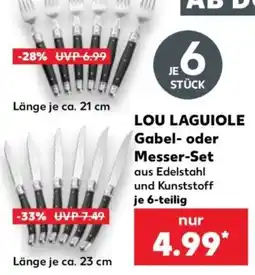 Kaufland LOU LAGUIOLE Gabel- oder Messer-Set Angebot