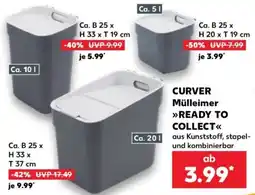 Kaufland CURVER Müllheimer READY TO COLLECT Angebot