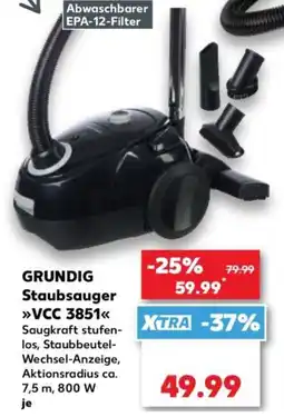 Kaufland GRUNDIG Staubsauger »VCC 3851« Angebot