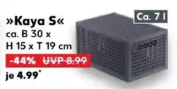 Kaufland CURVER Aufbewahrungsbox Kaya S Angebot