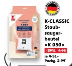 Kaufland K-CLASSIC Staubsaugerbeutel »K 050« Angebot
