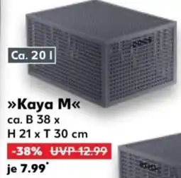 Kaufland CURVER Aufbewahrungsbox Kaya M Angebot