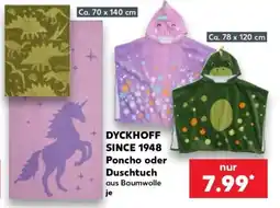 Kaufland DYCKHOFF Poncho oder Duschtuch Angebot