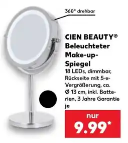 Kaufland CIEN BEAUTY® Beleuchteter Make-up-Spiegel Angebot
