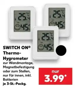 Kaufland SWITCH ON® Thermo-Hygrometer Angebot