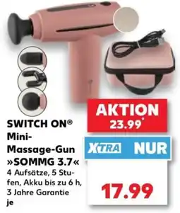 Kaufland SWITCH ON® Mini-Massage-Gun »SOMMG 3.7« Angebot