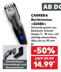 Kaufland CARRERA Barttrimmer Angebot