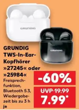Kaufland GRUNDIG TWS-In-Ear-Kopfhörer Angebot