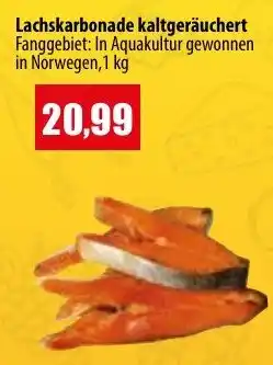 Mix Markt Lachskarbonade kaltgeräuchert Angebot