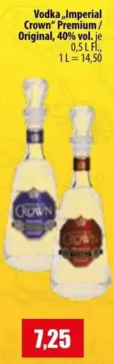 Mix Markt Vodka „Imperial Crown“ Premium / Original Angebot