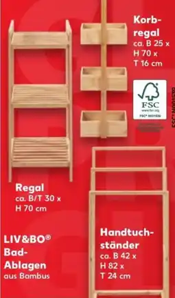Kaufland LIV&BO Bad Ablagen Angebot