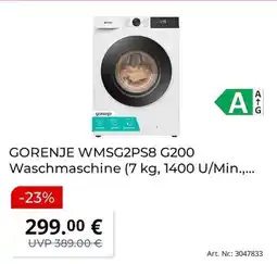 MediaMarkt GORENJE Waschmaschine Angebot