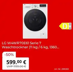 MediaMarkt LG Waschtrockner Angebot