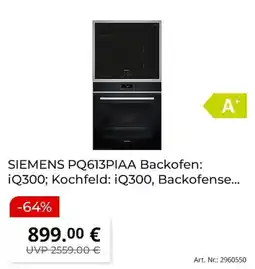 MediaMarkt SIEMENS PQ613PIAA Backofen Angebot
