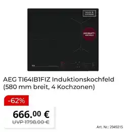 MediaMarkt AEG TI64IB1FIZ Induktionskochfeld Angebot