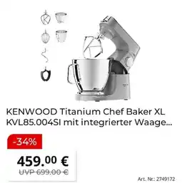 MediaMarkt KENWOOD Titanium Chef Baker XL Angebot