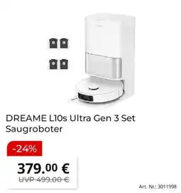 MediaMarkt DREAME L10s Ultra Gen 3 Set Saugroboter Angebot