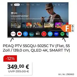 MediaMarkt PEAQ PTV 55GQU-5025C TV Angebot