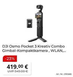 MediaMarkt DJI Osmo Pocket 3 Kreativ Combo Angebot