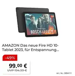 MediaMarkt AMAZON Das neue Fire HD 10-Tablet 2023 Angebot