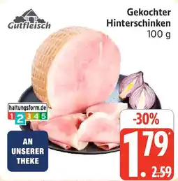 Marktkauf Gutfleisch Gekochter Hinterschinken Angebot