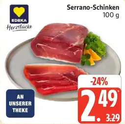 Marktkauf EDEKA Herzstücke Serrano-Schinken Angebot