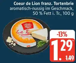 Marktkauf Coeur de Lion franz. Tortenbrie Angebot