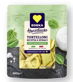 Scheck-in-Center Edeka Herzstücke Tortelloni Ricotta & Spinaci Angebot