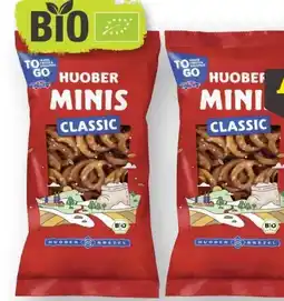 Scheck-in-Center Huober Brezel Bio Minis Classic Angebot