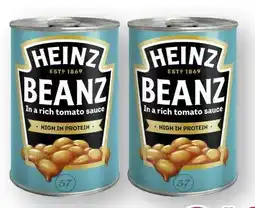 Scheck-in-Center Heinz Gebackene Bohnen in Tomatensauce Angebot
