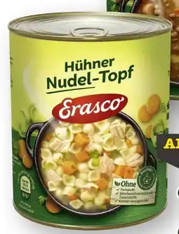 Scheck-in-Center Erasco Suppen Angebot
