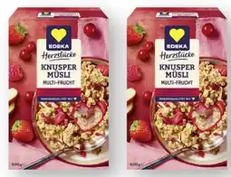 Scheck-in-Center Edeka Herzstücke Knusper-Müsli Angebot
