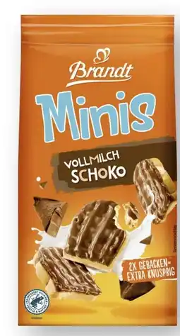 Scheck-in-Center Brandt Zwieback Minis Vollmilch Schoko Angebot