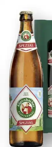 Scheck-in-Center Alpirsbacher Klosterbräu Spezial Angebot