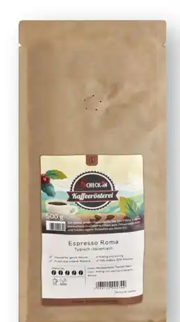 Scheck-in-Center Scheck-in Kaffeerösterei Espresso Roma Angebot