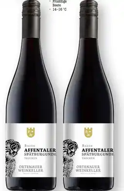 Scheck-in-Center Ortenauer Weinkeller Affentaler Spätburgunder Rotwein Angebot