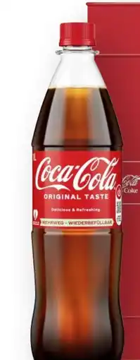 Scheck-in-Center Coca-Cola Limonade Angebot