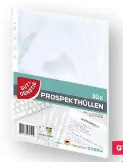 Scheck-in-Center Gut & Günstig Prospekthüllen Angebot