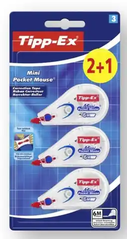 Scheck-in-Center BIC Tipp-Ex Korrekturroller Mini Pocket Mouse Angebot