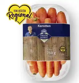 Scheck-in-Center Unsere Heimat Karotten Angebot