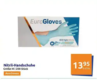 Action Nitril-handschuhe Angebot