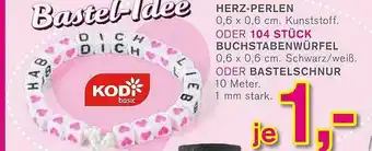 KODi Herz-perlen Buchstabenwürfel Angebot