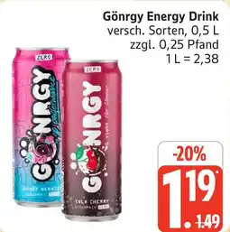 Marktkauf Gönrgy Energy Drink Angebot